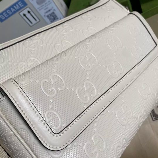 LOUIS VUITTON 29×22×9.5CM MESSENGER BAG EMBOSSED FULL LEATHER