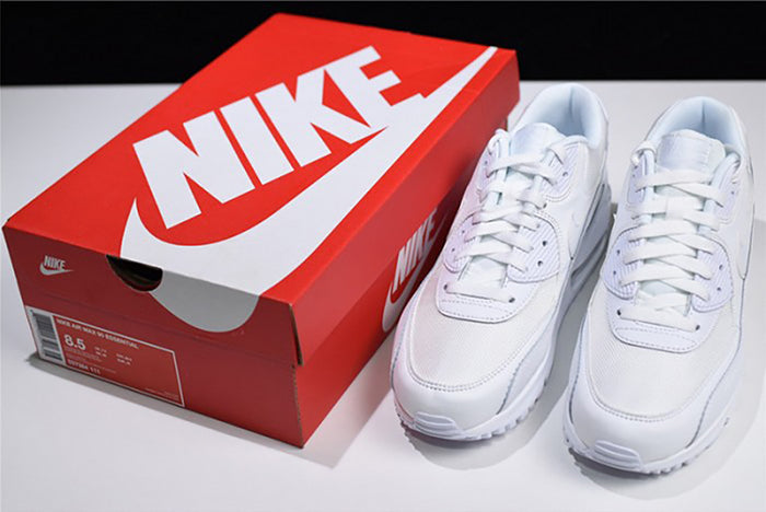 NIKE AIR MAX 90 ESSENTIAL "TRIPLE WHITE"