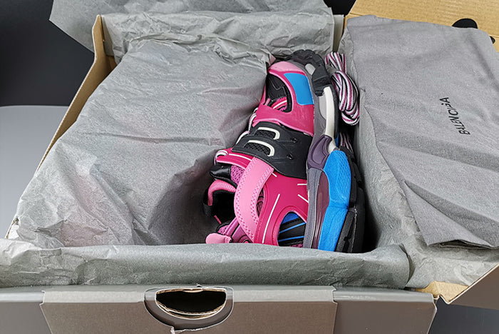 BALENCIAGA TRACK PINK BLUE
