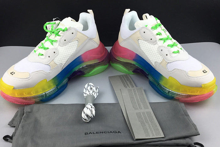 BALENCIAGA TRIPLE S TRAINER - BALENCIAGA -WHITE