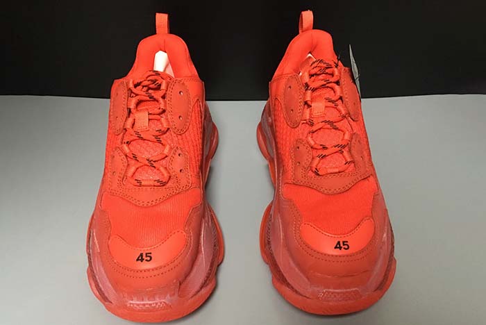 BALENCIAGA TRIPLE TRAINER "RED"