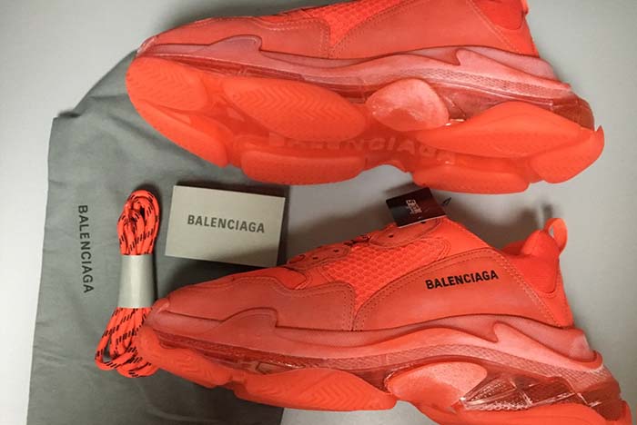 BALENCIAGA TRIPLE TRAINER "RED"