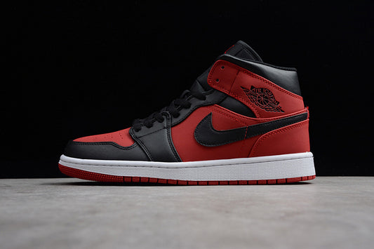 AIR JORDAN 1 MID GYM "RED BLACK"