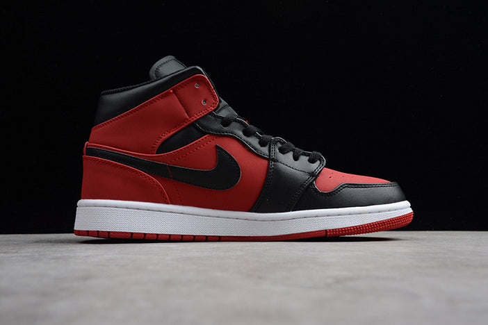AIR JORDAN 1 MID GYM "RED BLACK"