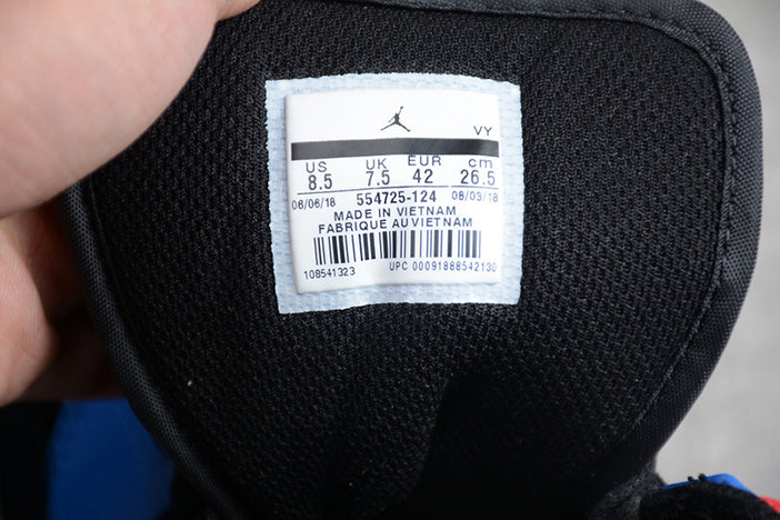 AIR JORDAN 1 MID GS TOP 3 "RED/BLUE/WHITE/BLACK"