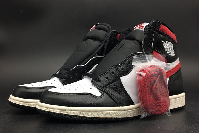 AIR JORDAN 1 "BLACK WHITE GYM RED"