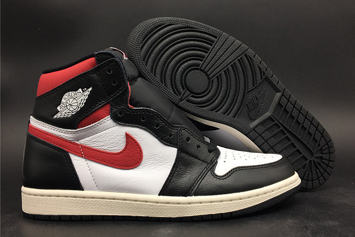AIR JORDAN 1 "BLACK WHITE GYM RED"