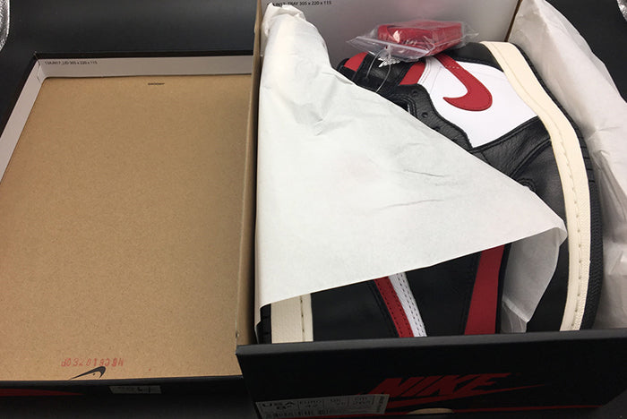 AIR JORDAN 1 "BLACK WHITE GYM RED"