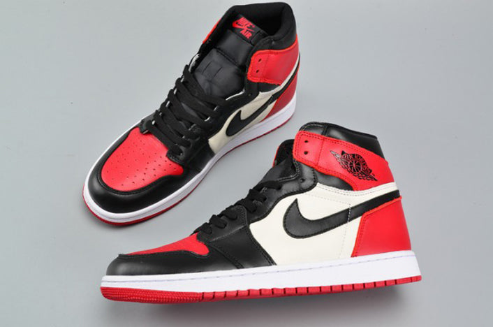 AIR JORDAN 1 RETRO HIGH OG GS "BRED TOE"