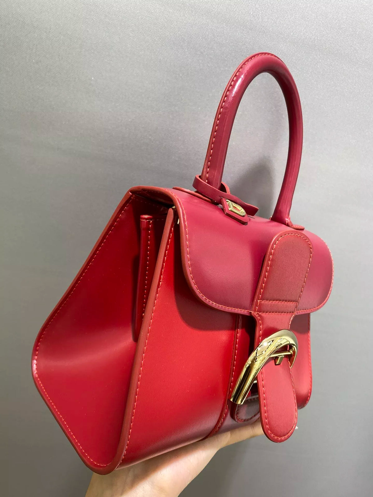 LOUIS VUITTON 20CM/28CM Delvaux Brillant Togo Bag