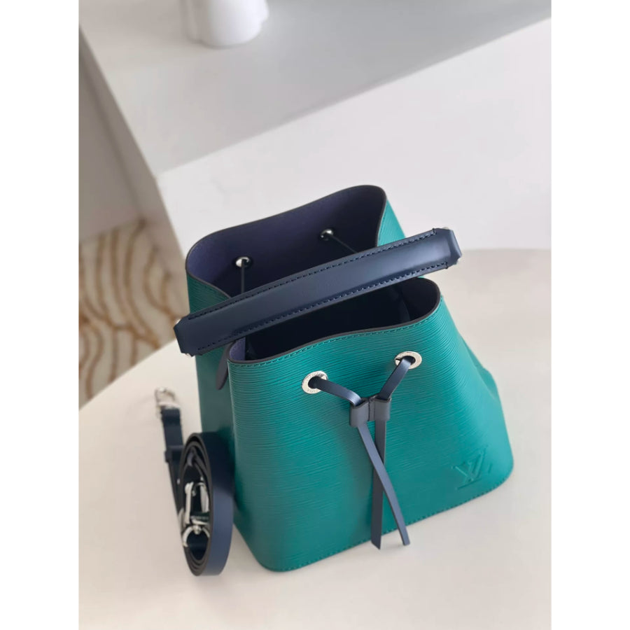 LOUIS VUITTON 20*20*13CM NEONOE BB BUCKET BAG, SPLASHED EPI LEATHER