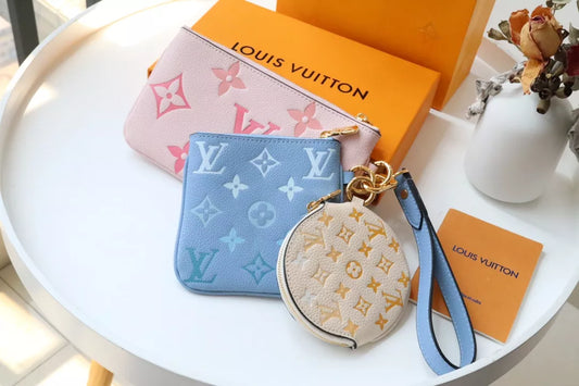 LOUIS VUITTON TRIO MONOGRAM EMPREINTE 3 IN 1 WALLET