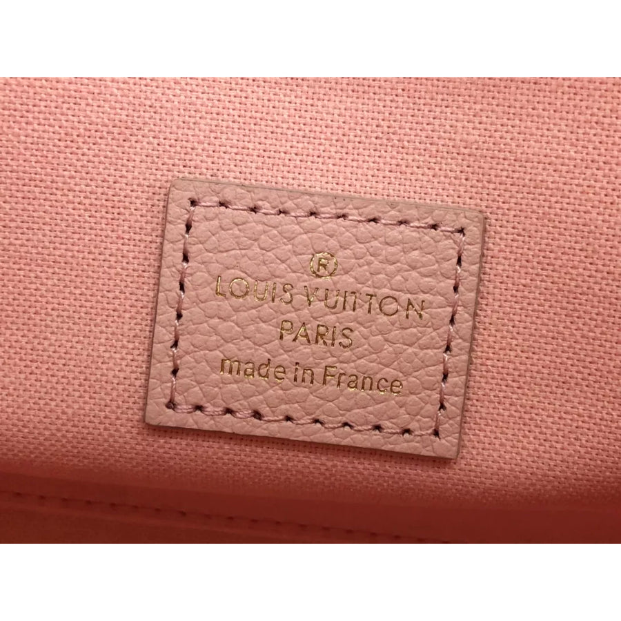 LOUIS VUITTON 21*12*3CM SPRING IN THE CITY CAPSULE SERIES, POCHETTE FELICIE CHAIN BAG, EMBOSSING