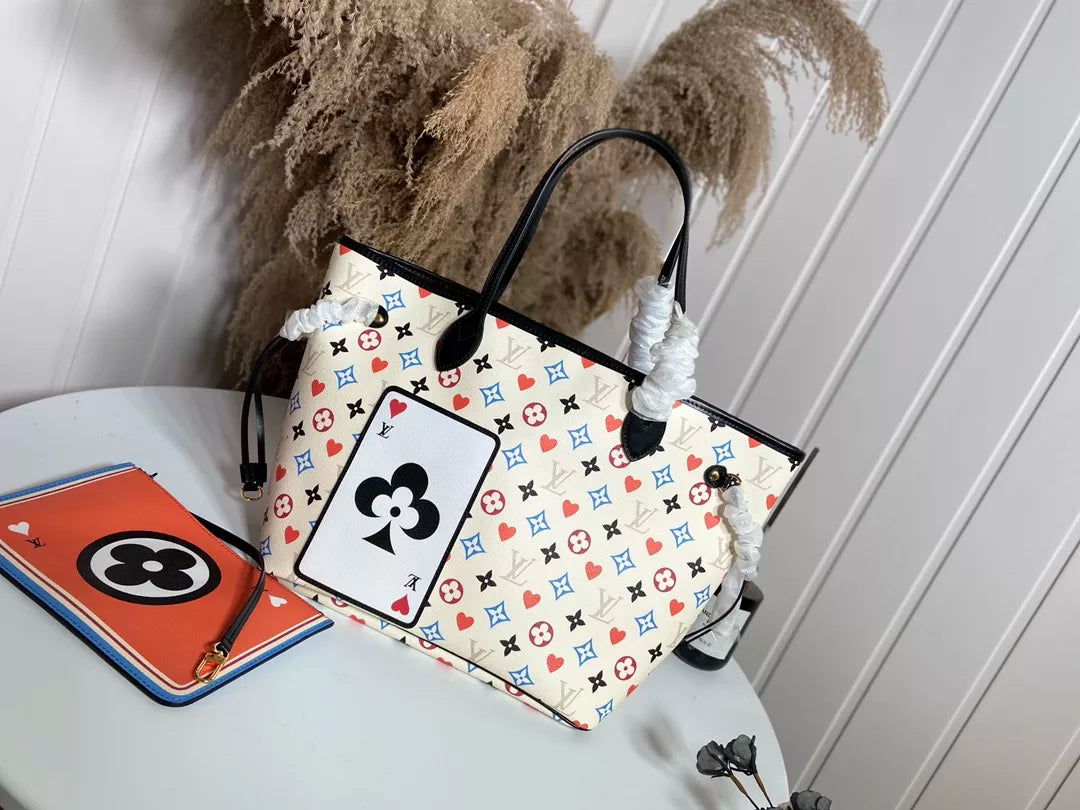 LOUIS VUITTON  31 X 28 X 14 CM MM NEVERFULL GAME ON MONOGRAM