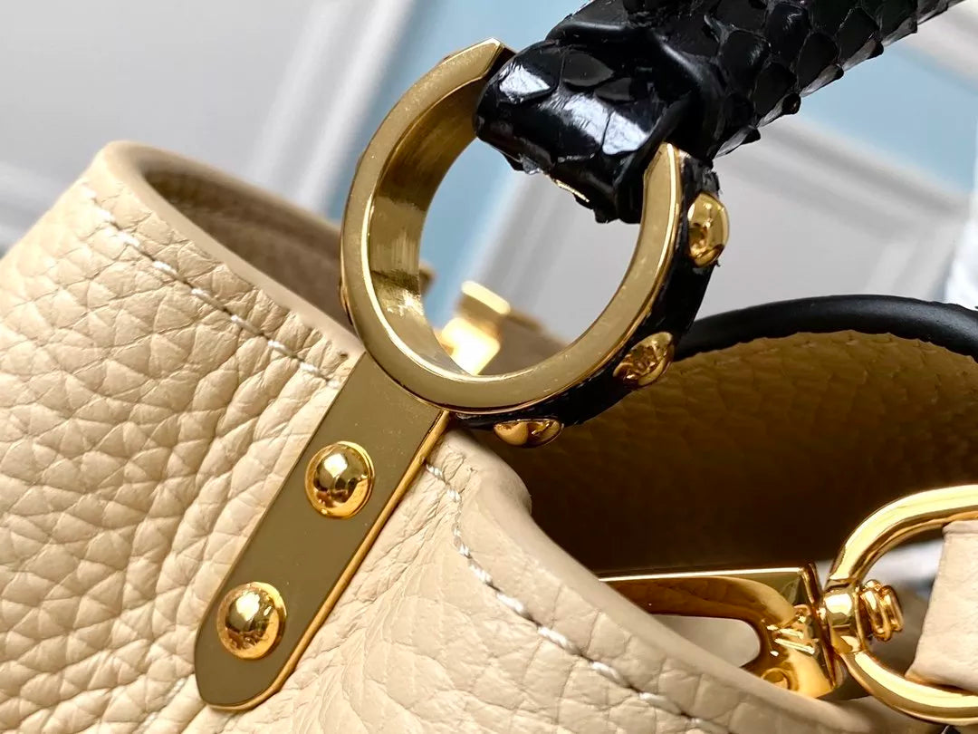 LOUIS VUITTON 21.0 X 14.0 X 8.0 CM CAPUCINES MINI BAG
