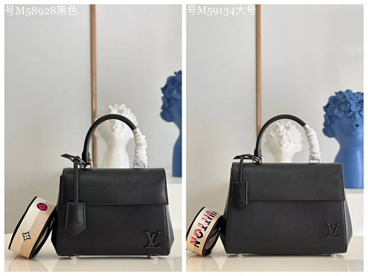 LOUIS VUITTON CLUNY HANDBAG, EPI LEATHER