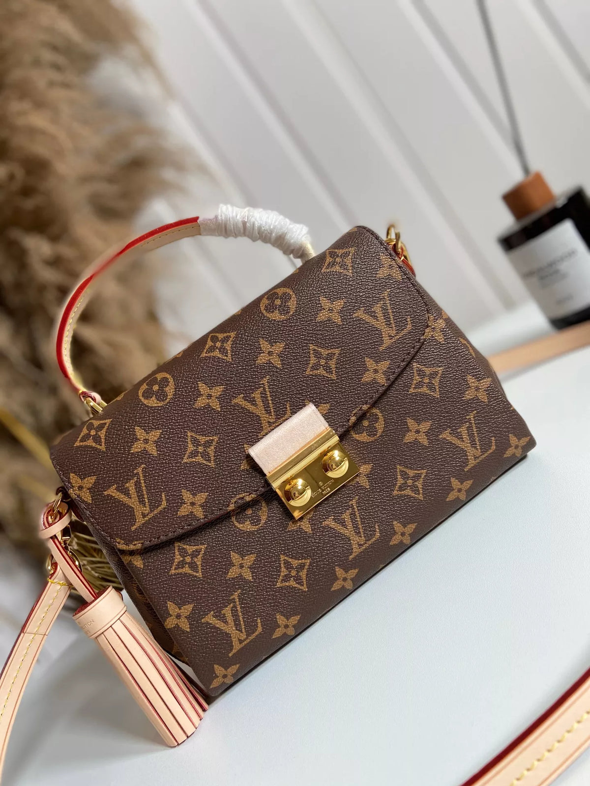 LOUIS VUITTON 24.5*24.2*9CM CROISETTE DAMIER