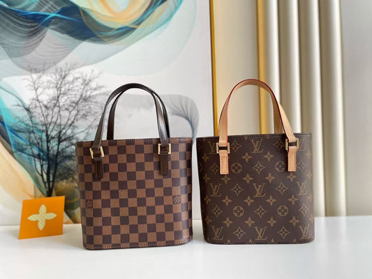 LOUIS VUITTON 23X21X8CM MONOGRAM N51172 DAMIER VINTAGE 2COLROS