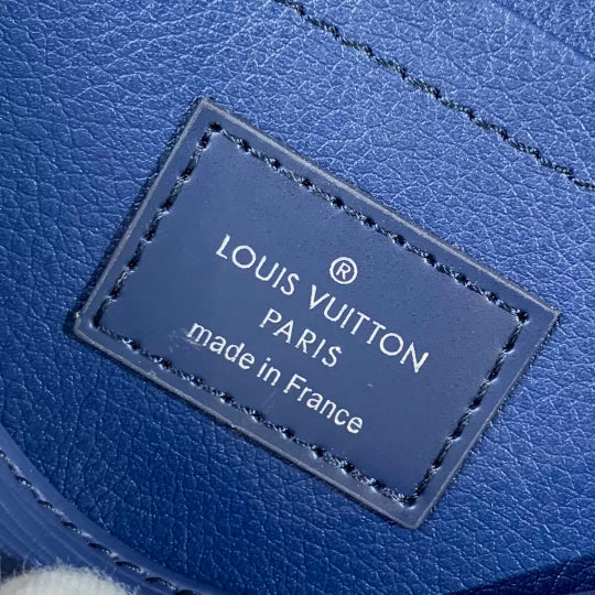 LOUIS VUITTON 27×20×3CM BLUE POCHETTE VOYAGE