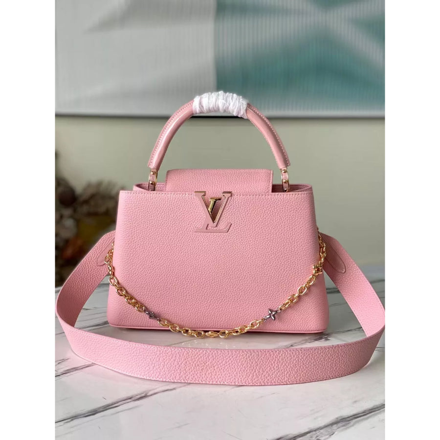 LOUIS VUITTON CAPUCINES MINI BB TAURILLON
