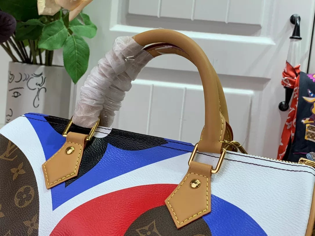 LOUIS VUITTON 30X21 X17CM SPEEDY BANDOULIERE 30 HANDBAG