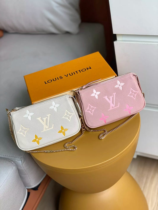 LOUIS VUITTON BY THE POOL MINI POCHETTE ACCESSOIRES 15.5X10.5X4CM 2COLORS