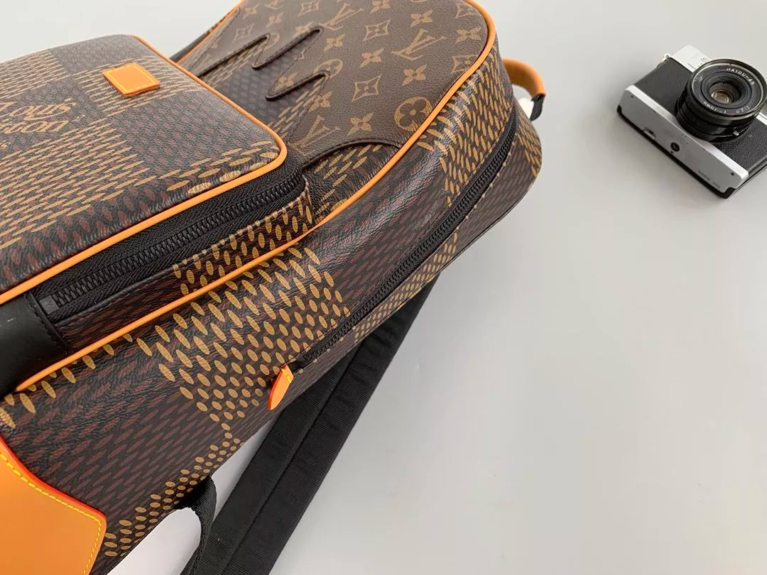 LOUIS VUITTON 30*40*13CM NIGO SERIES CO BRANDED CAMPUS BACKPACK