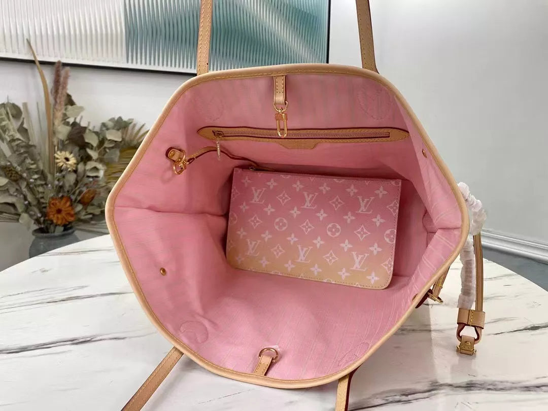 LOUIS VUITTON 12.2 X 11 X 5.5 INCHES NEVERFULL MM