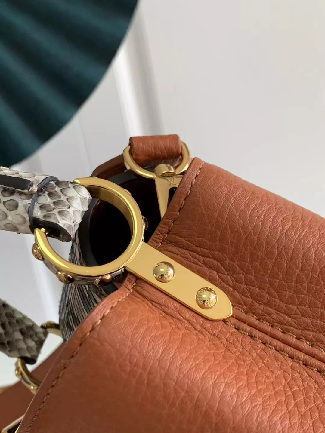 LOUIS VUITTON 21X14X8CM CAPUCINES MONOGRAM FLOWER 7COLOURS AVAILABLE