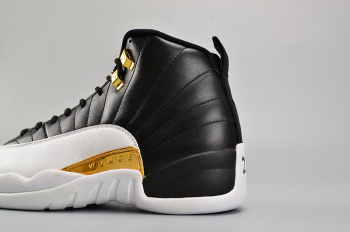 AIR JORDAN 12 RETRO "WINGS" BLACK/ METALLIC GOLD-WHITE MENS