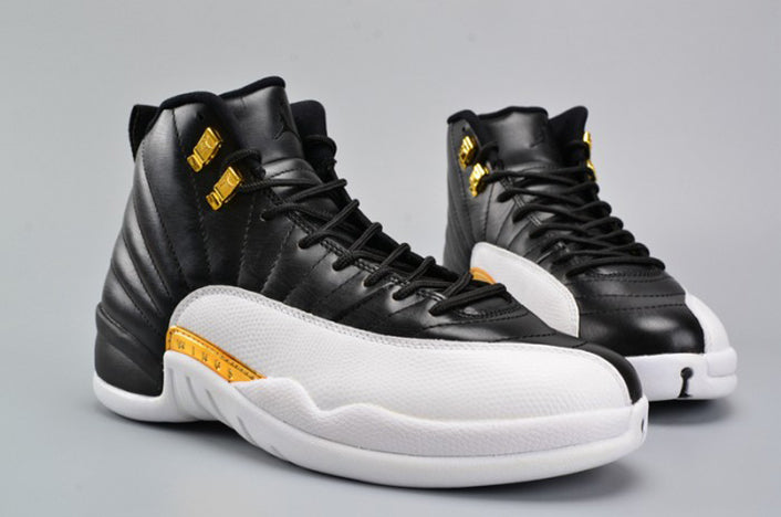 AIR JORDAN 12 RETRO "WINGS" BLACK/ METALLIC GOLD-WHITE MENS