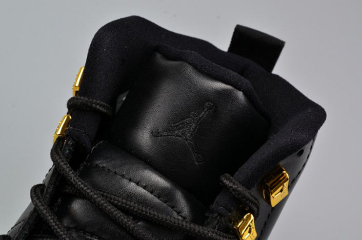 AIR JORDAN 12 RETRO "WINGS" BLACK/ METALLIC GOLD-WHITE MENS