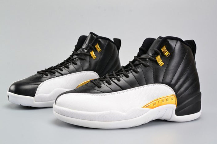 AIR JORDAN 12 RETRO "WINGS" BLACK/ METALLIC GOLD-WHITE MENS