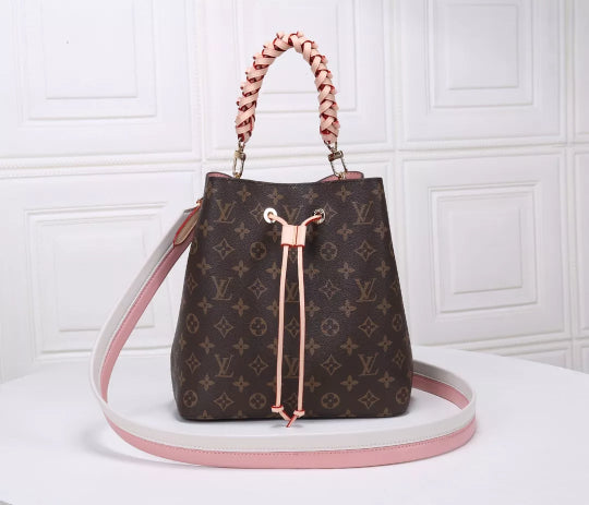 LOUIS VUITTON 26×26×17.5CM NÉONOÉ MM DAMIER AZUR