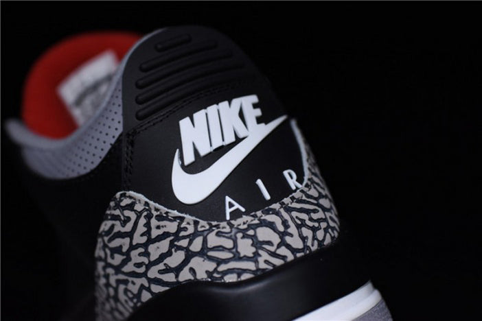 AIR JORDAN 3 RETRO OG "BLACK CEMENT 2018"