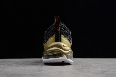 NIKE AIR MAX 97 QS "B-SIDES BLACK/METALLIC GOLD"