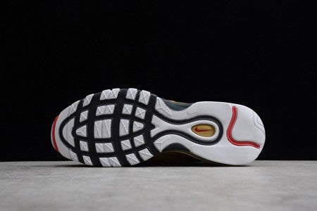 NIKE AIR MAX 97 QS "B-SIDES BLACK/METALLIC GOLD"
