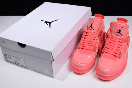 AIR JORDAN 4 RETRO NRG "HOT PUNCH/BLACK-VOLT" (WMNS)