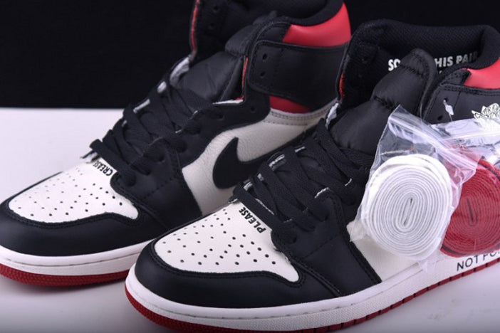 AIR JORDAN 1 NO LS NOT FOR "RESALE VARSITY RED"