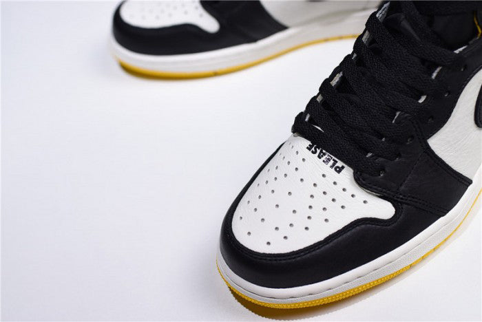 AIR JORDAN 1 NO "LS VARSITY MAIZE"