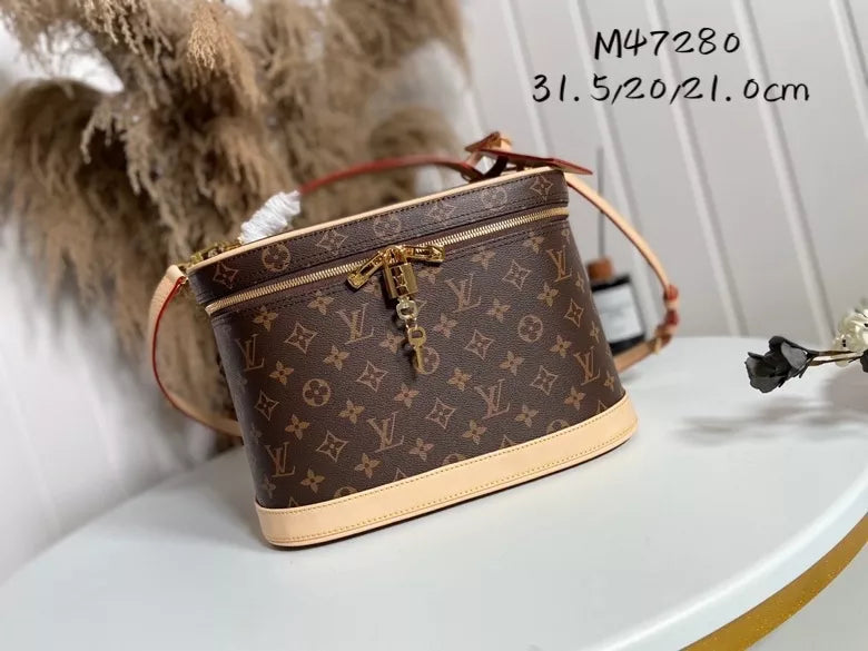 LOUIS VUITTON NICE NANO TOILETRY POUCH COSMETIC BAGS
