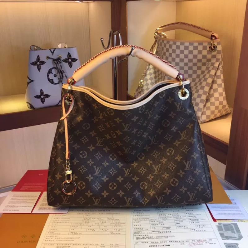 LOUIS VUITTON 46x32x24CM ARTSY MM MONOGRAM EMPREINTE 3A
