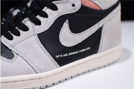 AIR JORDAN 1 RETRO HIGH OG "GREY CRIMSON"