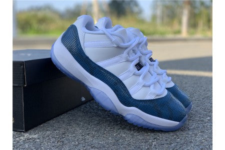 AIR JORDAN 11 RETRO LOW "SNAKE NAVY (2019)"