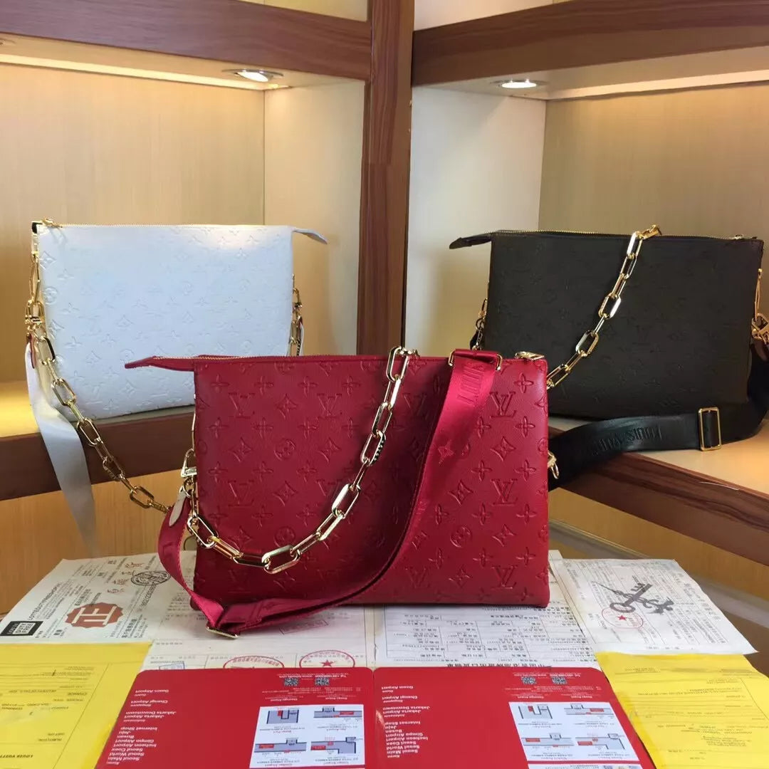LOUIS VUITTON 34 X 24 X 12CM COUSSIN MM BAG 3A