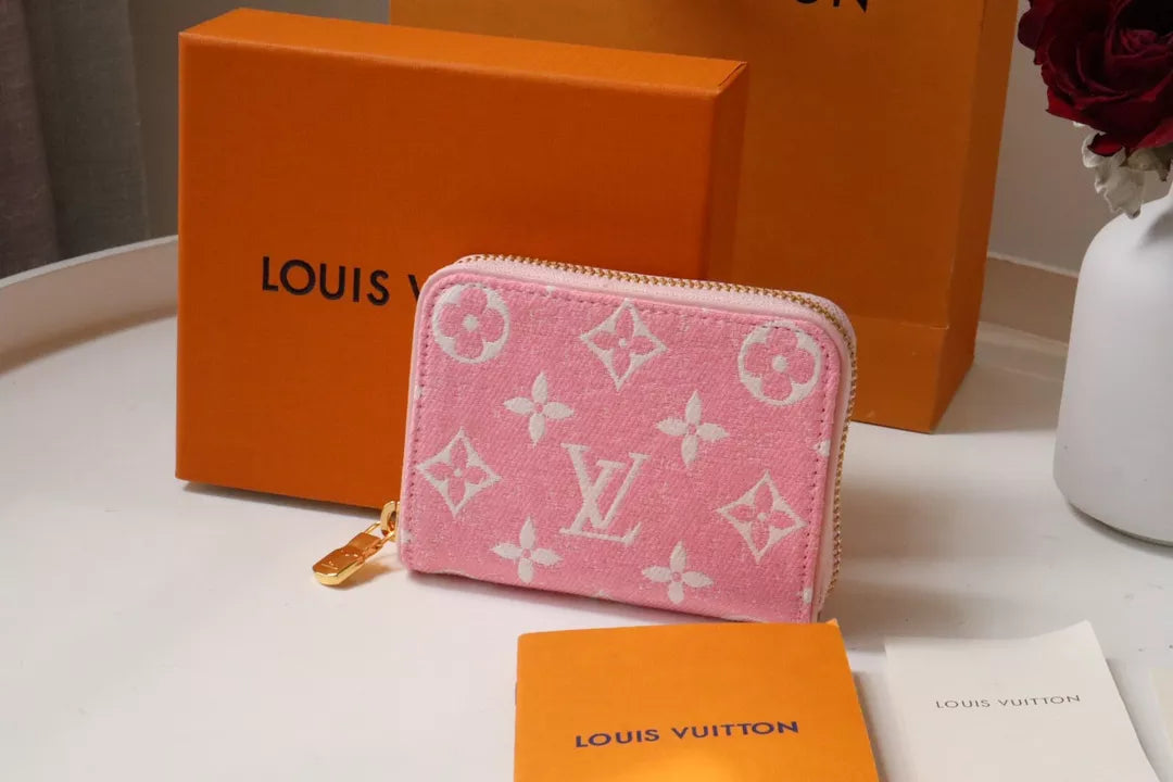 LOUIS VUITTON ZIPPY COIN PURSE & SARAH WALLET