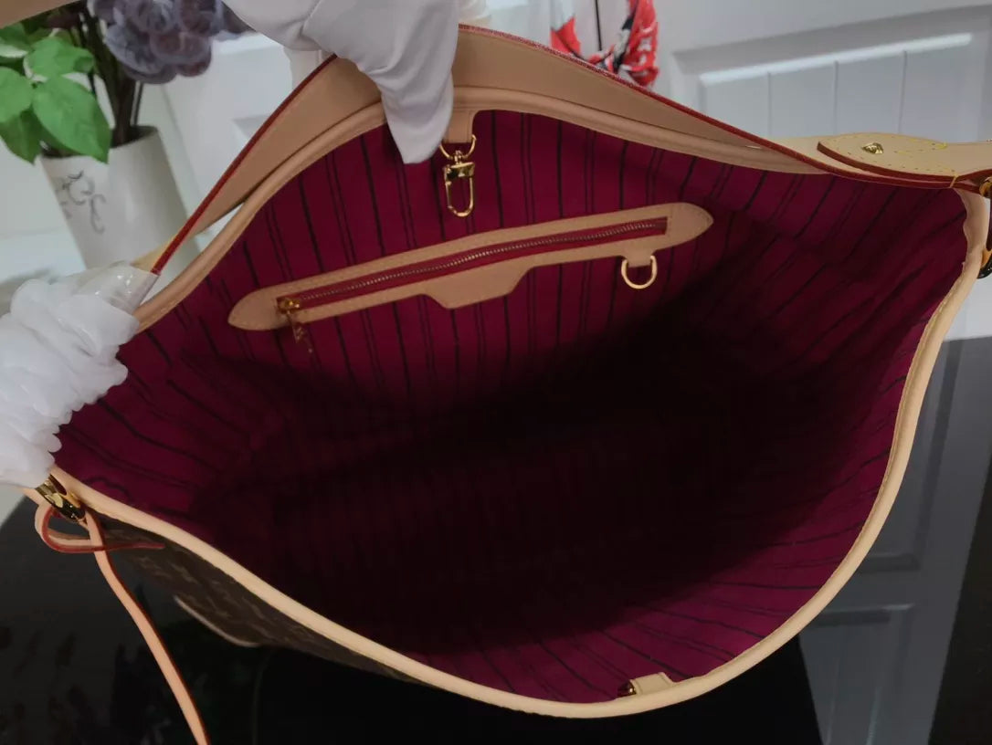 LOUIS VUITTON DELIGHTFUL MM HANDBAG 30.5X11.5X28.5CM