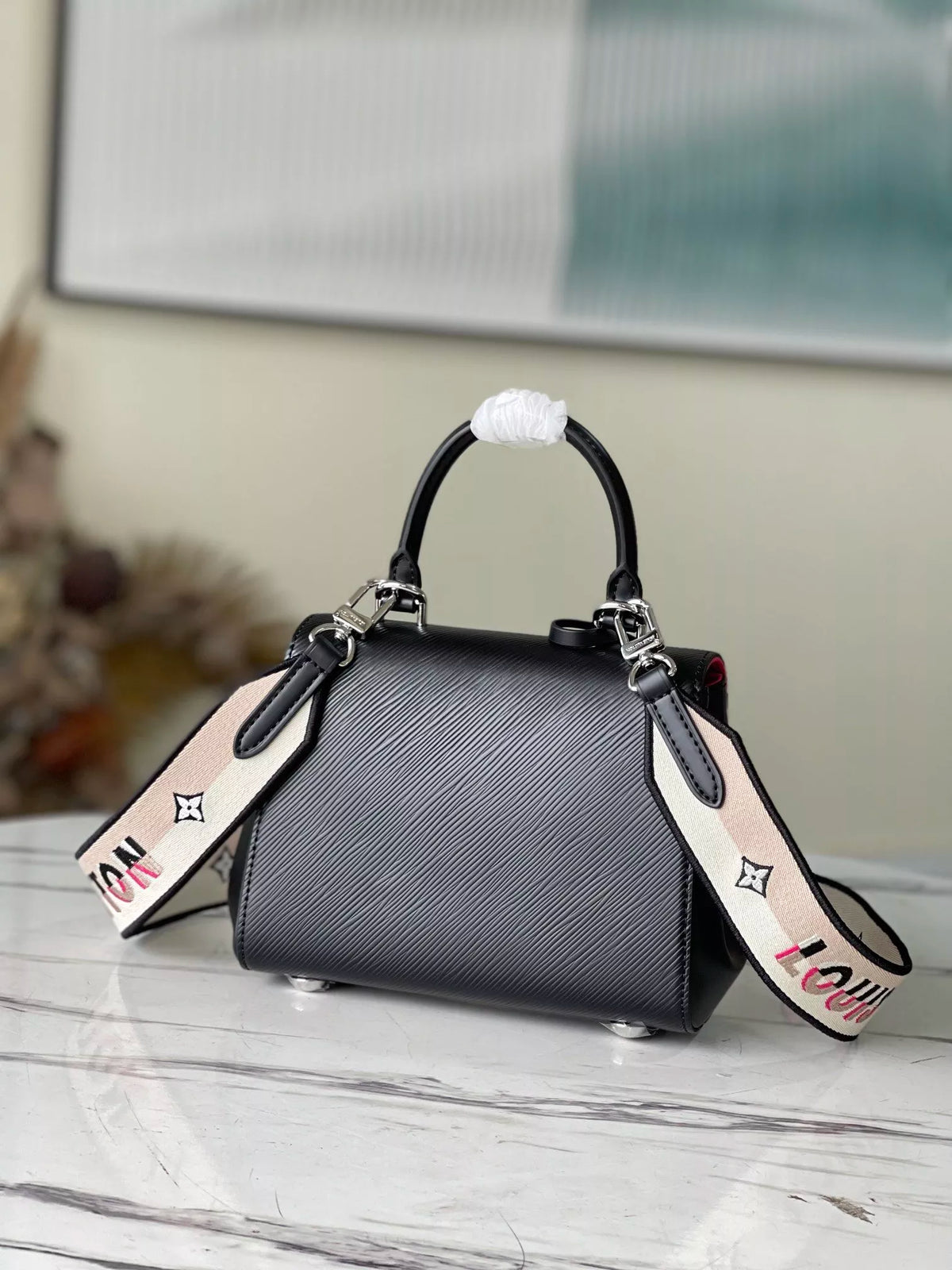 LOUIS VUITTON 20*16*7.5CM CLUNY MINI HANDBAG, EPI LEATHER