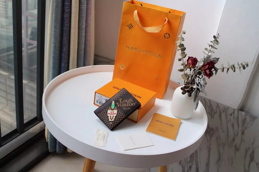 LOUIS VUITTON 8.0 X 11.0 X 1.0 CM VIRGIL ABLOH BAG GIANT DAMIER EBENE WALLET