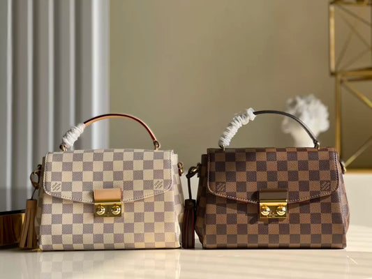 LOUIS VUITTON 24.5*24.2*9CM CROISETTE DAMIER